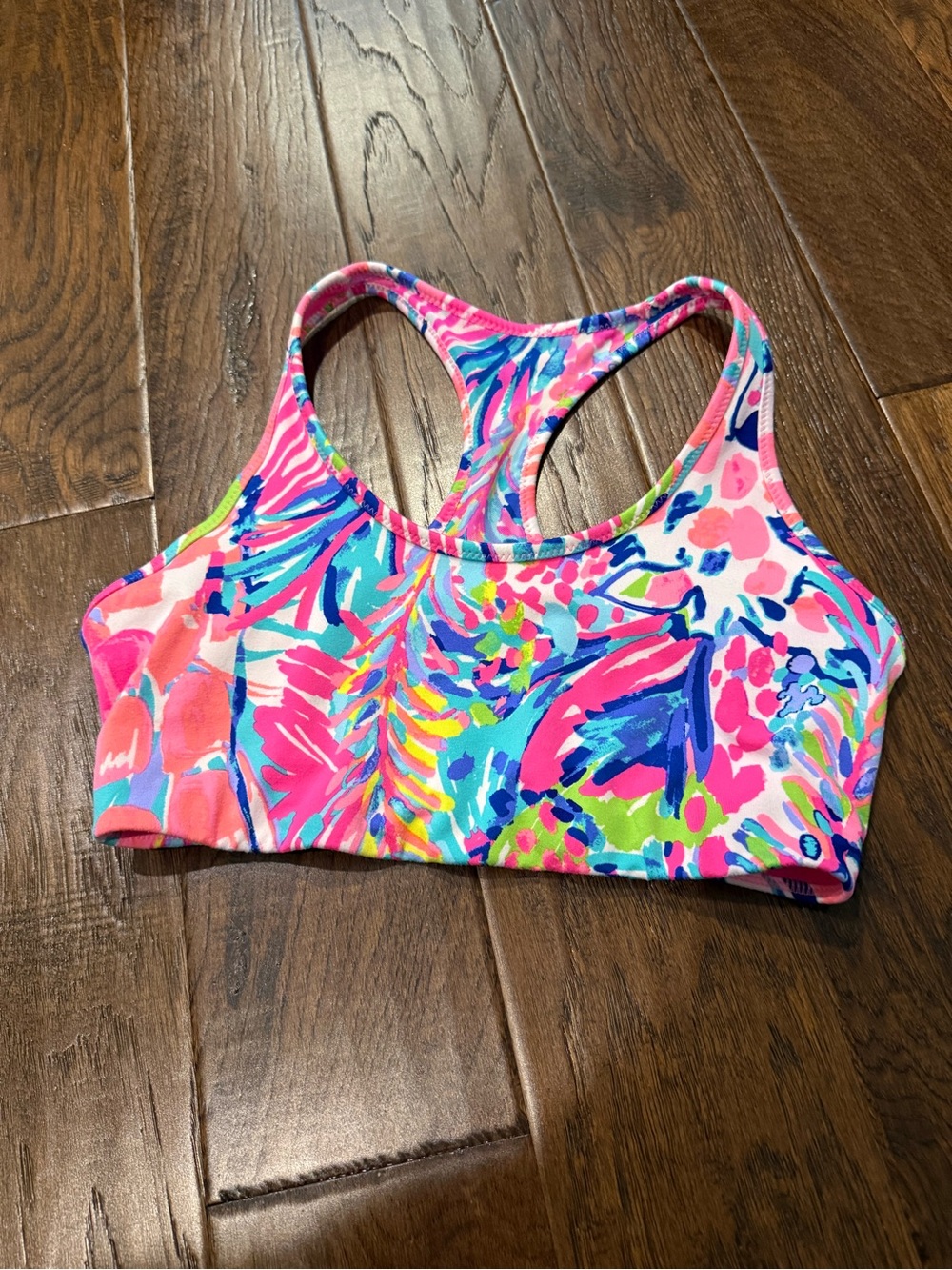 Lilly Pulitzer Multicolor Print sports bra size M